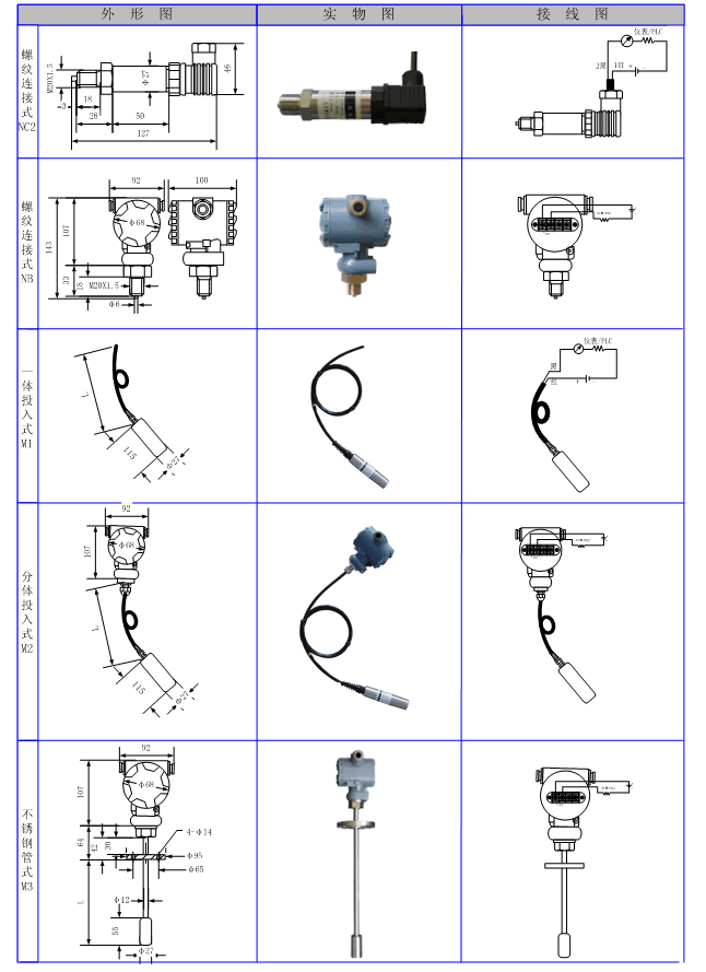 STLP-R01,02,03,04,05,06,0708,09系列投入式…